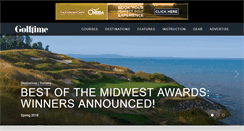 Desktop Screenshot of golftimemag.com